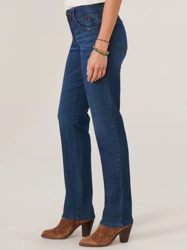 Booty Lift Straight Leg Indigo Jeans