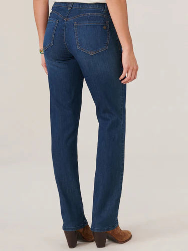 Straight Leg Indigo Denim 33" Inseam Tall Jeans